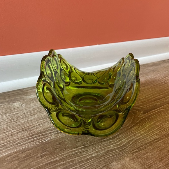 Vintage 1960’s L.E. Smith Glass Moon and Stars Banana Boat - Picture 11 of 15